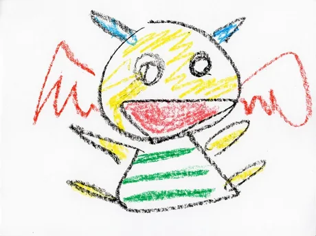 元になった子どもの絵