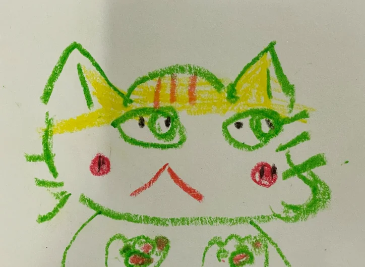 絵を描く