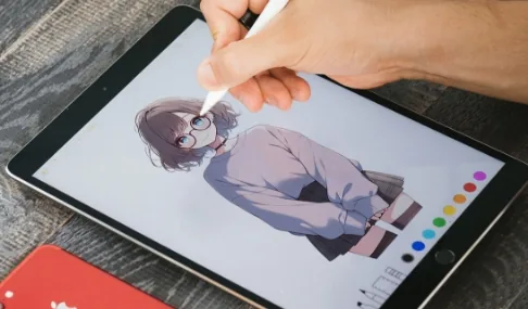 絵を描いて、取り込む